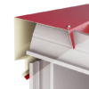 remate-cubierta-panel-sandwich-coronacion-trasera-troquelada-ais-3g-5g-tap Remates Cubierta Superiores